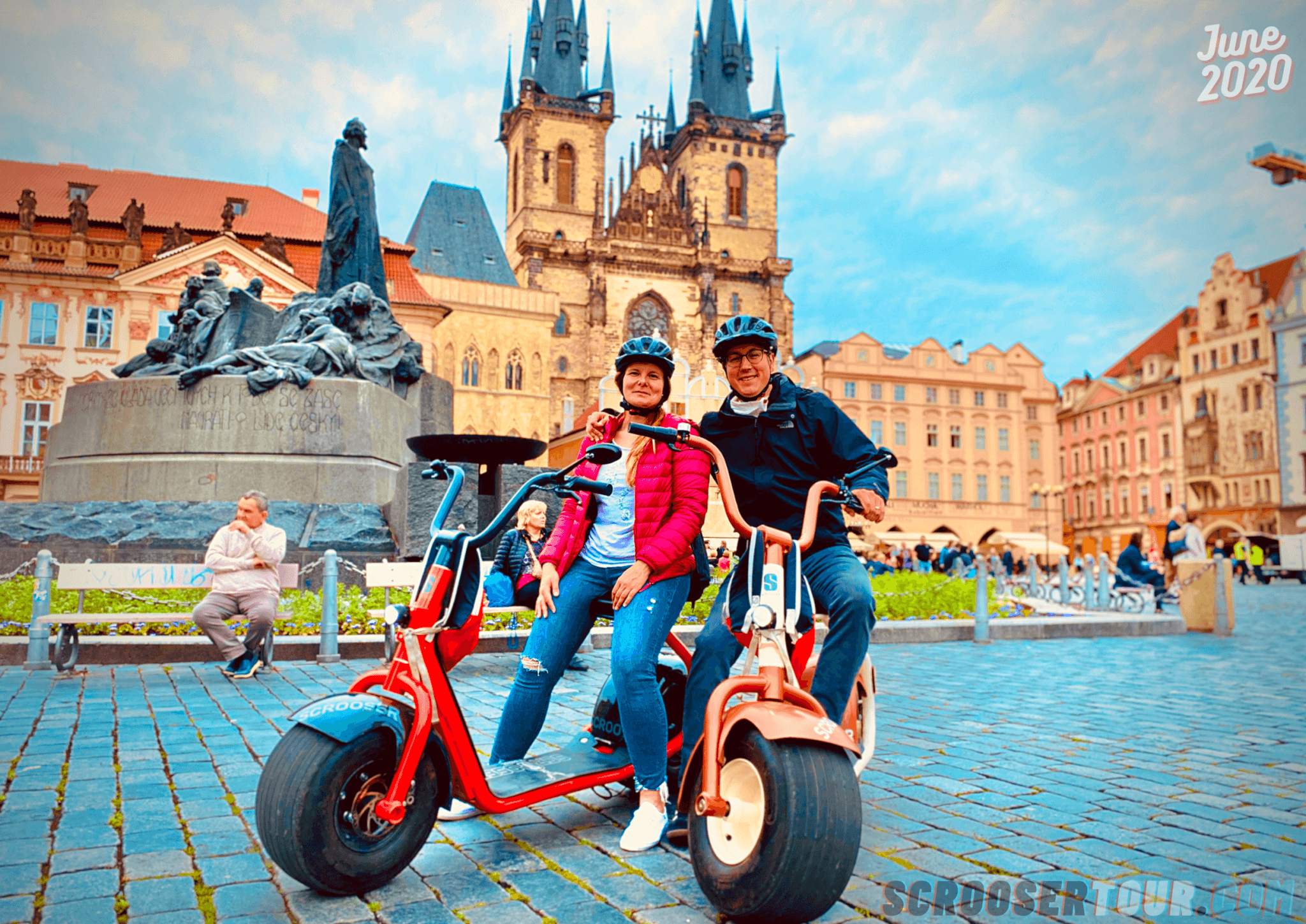 SCROOSER Tour Prague – Guided sightseeing tours on unique electric scooters in Prague